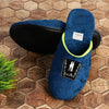 STYLE HEIGHT Men's Synthetic Blue Sliders