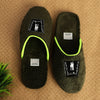 STYLE HEIGHT Men's Synthetic Green Sliders