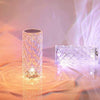 Crystal Table Lamp 16 Color Changing RGB Rose Diamond (Multi-Color) - MILA STORE