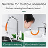 Faucet- Foaming Extension Tube,360 Degree Adjustable Sink Drain Extension Tube Faucet Lengthening Extender for Bathroom Kitchen - MILA STORE