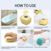 Soft Silicone Bath Brushes With Hooks (Pack of 1) - MILA STORE